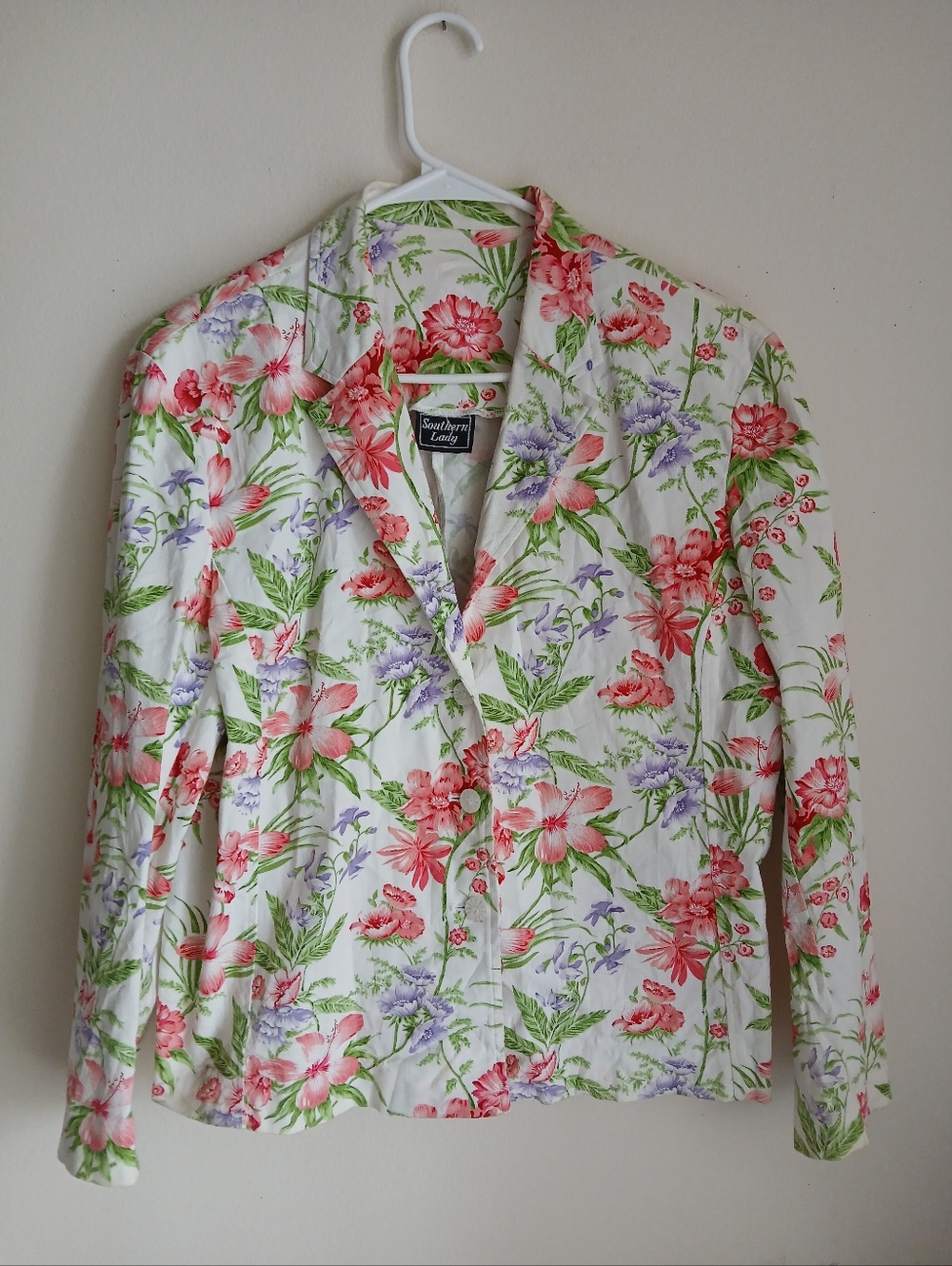Southern Lady Floral Jacket Size 14